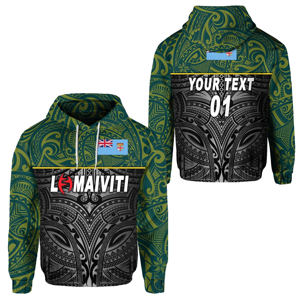 Custom Lomaiviti Fiji Rugby Hoodie Original Style, Custom Text And Number LT8 - Wonder Print Shop