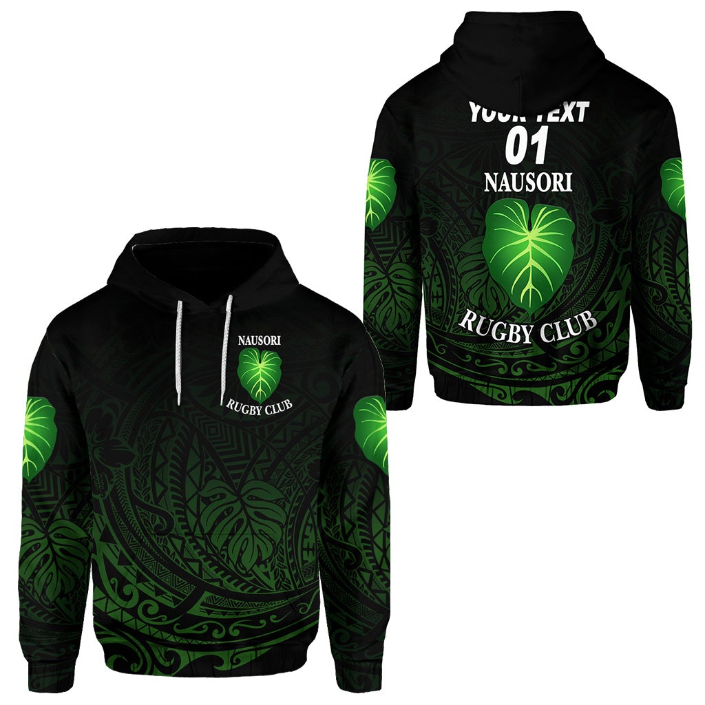 Custom Fiji Nausori Rugby Hoodie Original Style, Custom Text And Number LT8 - Wonder Print Shop