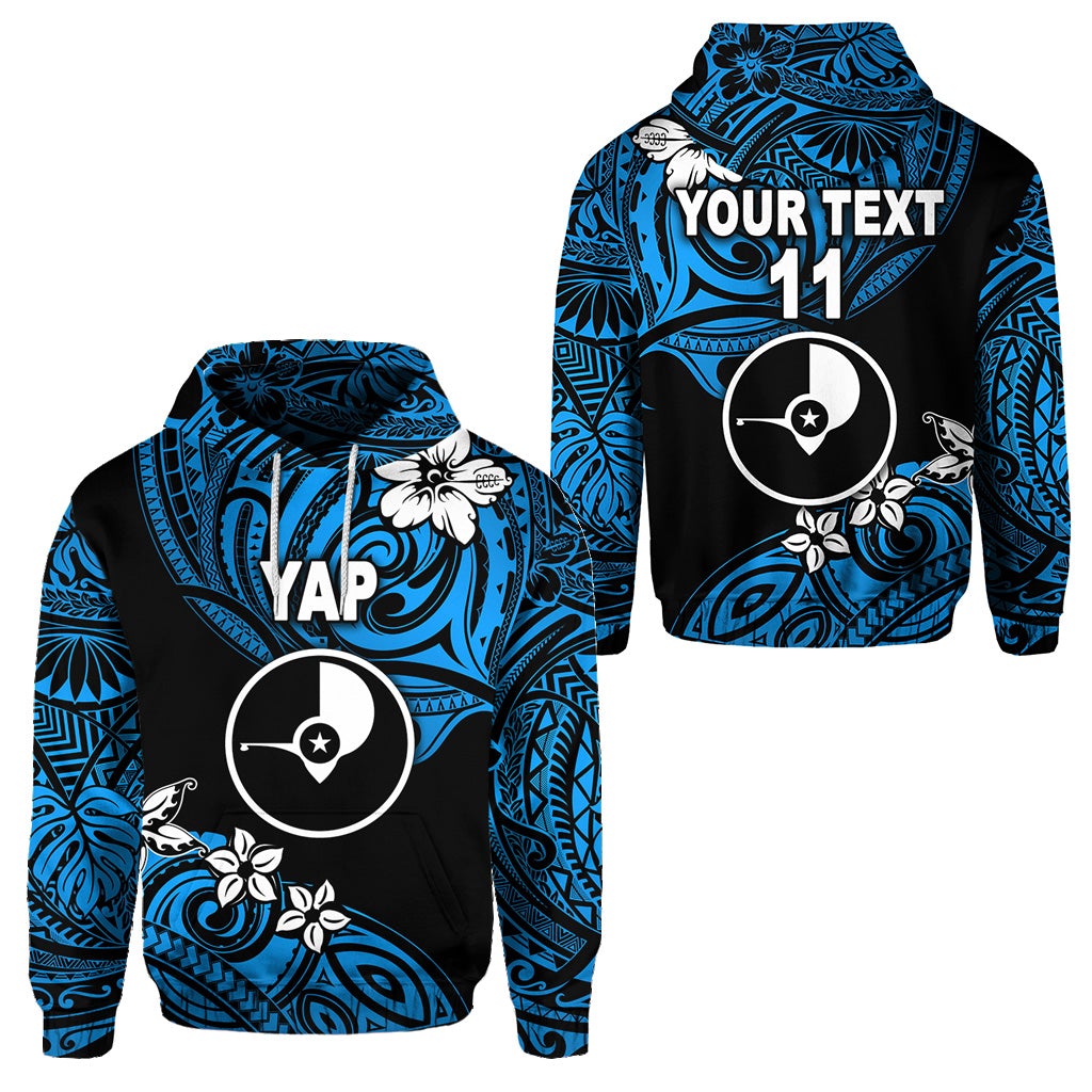 Custom FSM Yap Hoodie Unique Vibes Blue LT8 - Wonder Print Shop