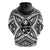 Guam Rugby Hoodie Polynesian Patterns White LT16 - Wonder Print Shop