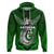 Custom Maori Aotearoa Manania Hoodie Simple Sport Style Green LT16 - Wonder Print Shop