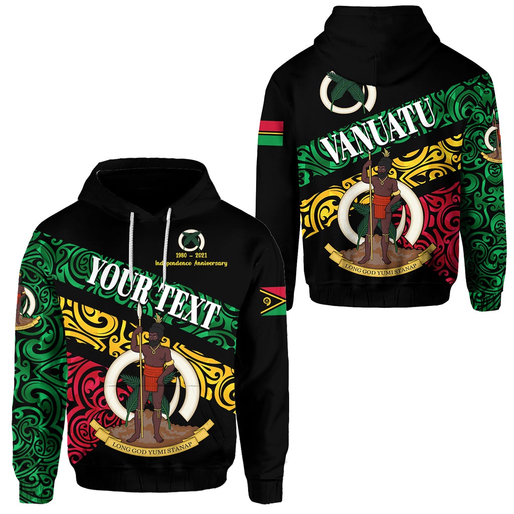 Custom Vanuatu Special Independence Anniversary Hoodie Sporty Style LT8 - Wonder Print Shop