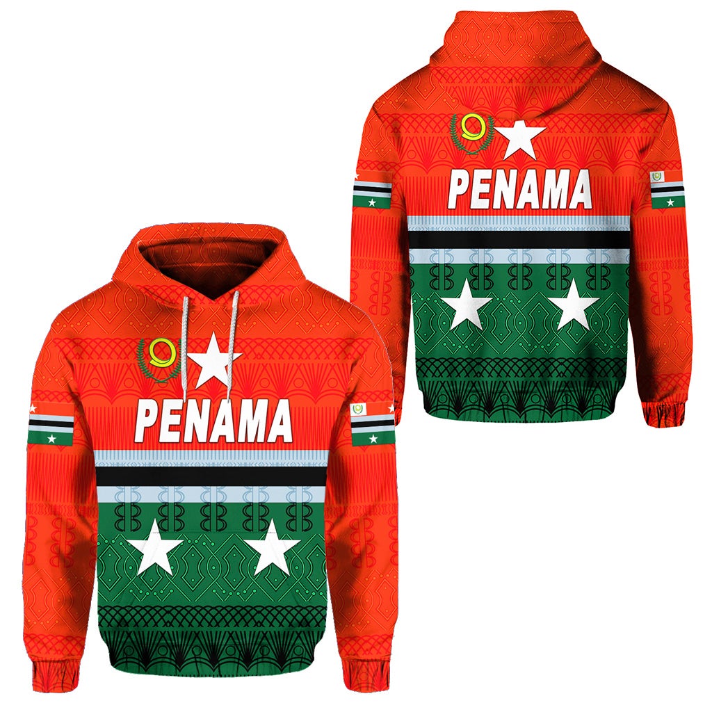 Penama Province Hoodie Vanuatu Pattern Traditional Style LT8 - Wonder Print Shop