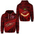 Fiji Rewa Hoodie Rugby Union Special Version Red NO.1 LT8 - Wonder Print Shop