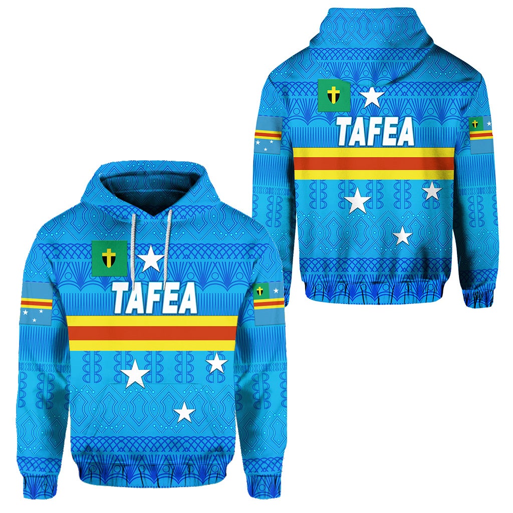 Tafea Province Hoodie Vanuatu Pattern Traditional Style LT8 - Wonder Print Shop