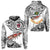 Fiji Rewa Hoodie Rugby Union Unique Vibes White LT8 - Wonder Print Shop