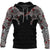 Viking Raven Tatoo Blood Ver 2 Hoodie A15 RLT12 - Wonder Print Shop