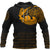 Viking Hoodie Fenrir Wolf Orange RLT12 - Wonder Print Shop