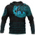 Viking Hoodie Fenrir Wolf Cyan RLT12 - Wonder Print Shop