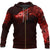 Viking Zip Hoodie - Fenrir Wolf Red RLT12 - Wonder Print Shop