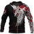 Viking Zip Hoodie - Mystical Raven Tattoo Style Blood RLT12 - Wonder Print Shop