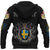 Custom Viking Sweden Flag and Map Hoodie style Viking Geri and Freki RLT12 - Wonder Print Shop