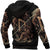 Viking Zip Hoodie - Uruz Rune RLT12 - Wonder Print Shop