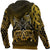 Viking Hoodie Othala and Raven Golden RLT12 - Wonder Print Shop