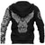 Viking Hoodie Dark Norse Wolf Tattoo RLT12 - Wonder Print Shop