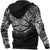 Viking Zip Hoodie - Dragon Celtic RLT12 - Wonder Print Shop