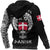 Viking Zip Hoodie - Danish Drakkar RLT12 - Wonder Print Shop