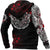 Viking Zip Hoodie, Raven Blood RLT12 - Wonder Print Shop