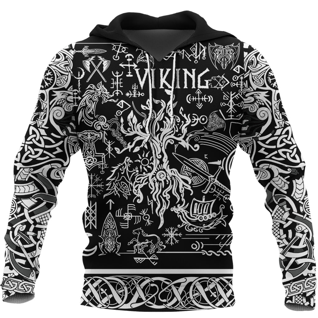 Viking Hoodie Symbol RLT12 - Wonder Print Shop