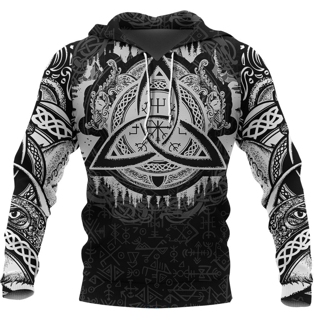 Viking Hoodie Dragon Celtic RLT12 - Wonder Print Shop