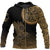 Viking Zip Hoodie - Triskele Raven Celtic RLT12 - Wonder Print Shop