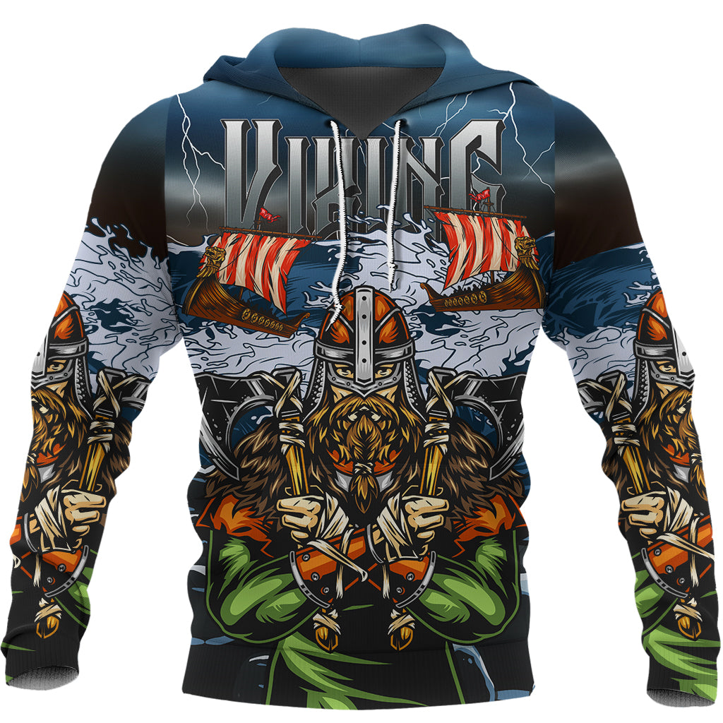 Viking Hoodie 3D Odin RLT12 - Wonder Print Shop