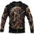 Viking Zip Hoodie - Uruz Rune RLT12 - Wonder Print Shop