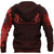 Viking Hoodie Fenrir Wolf Red RLT12 - Wonder Print Shop