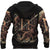 Viking Zip Hoodie - Uruz Rune RLT12 - Wonder Print Shop