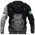 Viking Zip Hoodie - Sweden Coat Of Arms RLT12 - Wonder Print Shop