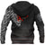 Viking Zip Hoodie - Killer Wolf Tattoo RLT12 - Wonder Print Shop