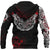 Viking Zip Hoodie, Raven Blood RLT12 - Wonder Print Shop