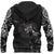 Viking Zip Hoodie - Ragnar and Wolf RLT12 - Wonder Print Shop