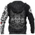 Viking Skull Honor Zip Hoodie RLT12 - Wonder Print Shop