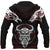 Viking Zip Hoodie Odin, Raven, Fenrir and Valknut RLT12 - Wonder Print Shop