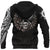 Viking Warrior Zip Hoodie Odin Tattoo RLT12 - Wonder Print Shop