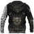 Custom Viking Zip Hoodie Three Skull Of Viking RLT12 - Wonder Print Shop