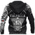 Viking Zip Hoodie Warrior Valhalla and Double Dragon RLT12 - Wonder Print Shop