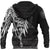 Viking Zip Hoodie Odin Raven and Fenrir On Hand RLT12 - Wonder Print Shop