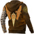 Viking Hoodie Gold Spear Of The God Odin Gungnir and Two Gold Ravens RLT12 - Wonder Print Shop