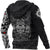 Viking Skull Honor Hoodie RLT12 - Wonder Print Shop