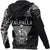 Viking Zip Hoodie Warrior Valhalla and Double Dragon RLT12 - Wonder Print Shop