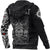 Custom Viking Skull Honor Zip Hoodie RLT12 - Wonder Print Shop