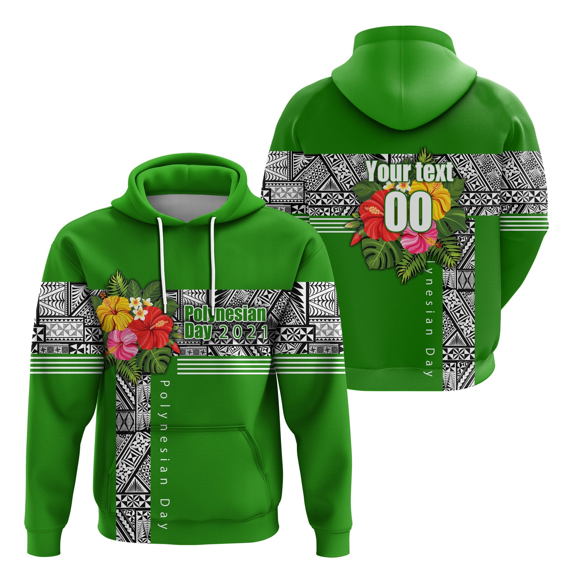 Custom Polynesian Day Hoodie Simple Style LT16 - Wonder Print Shop