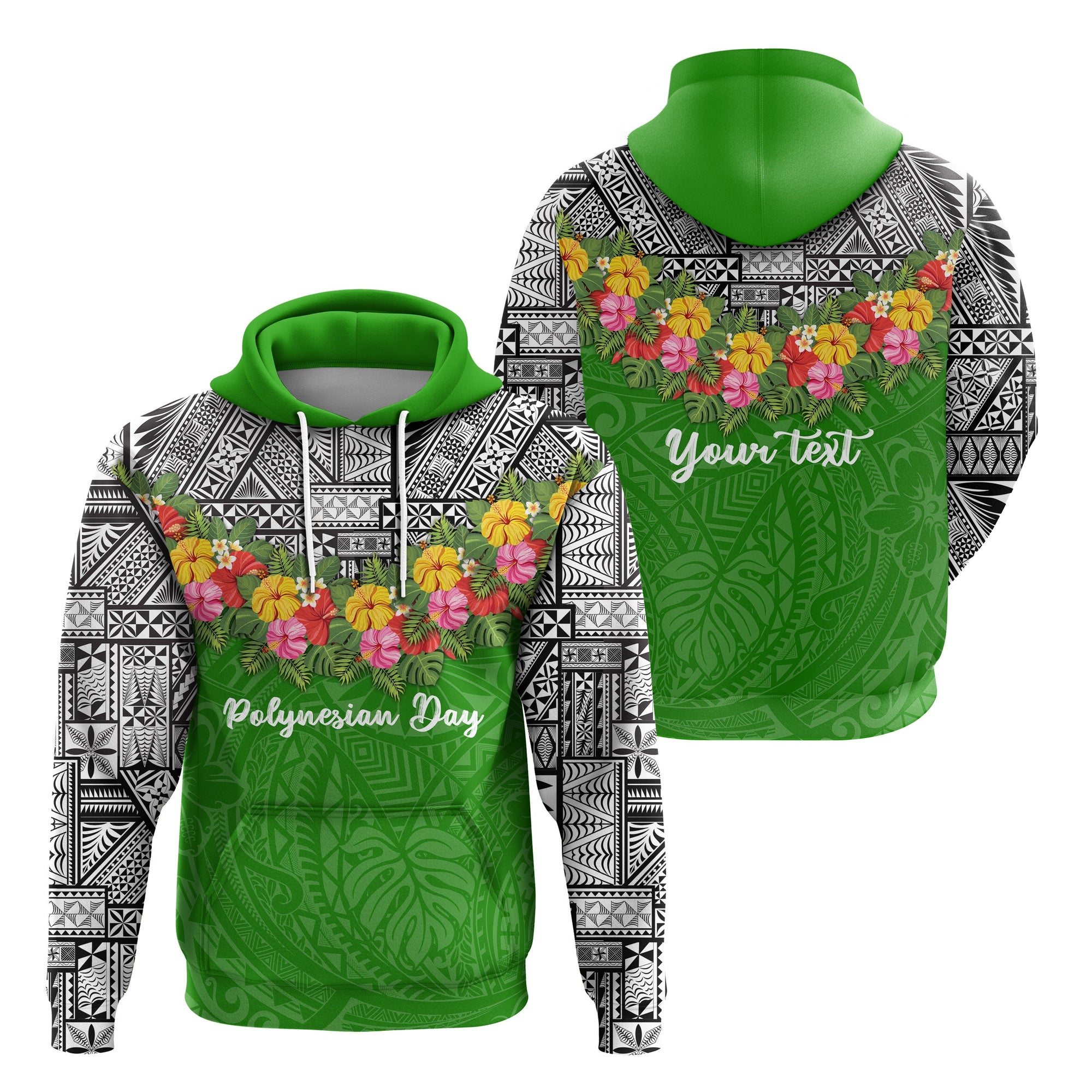 Custom Polynesian Day Hoodie Polynesian Style LT16 - Wonder Print Shop