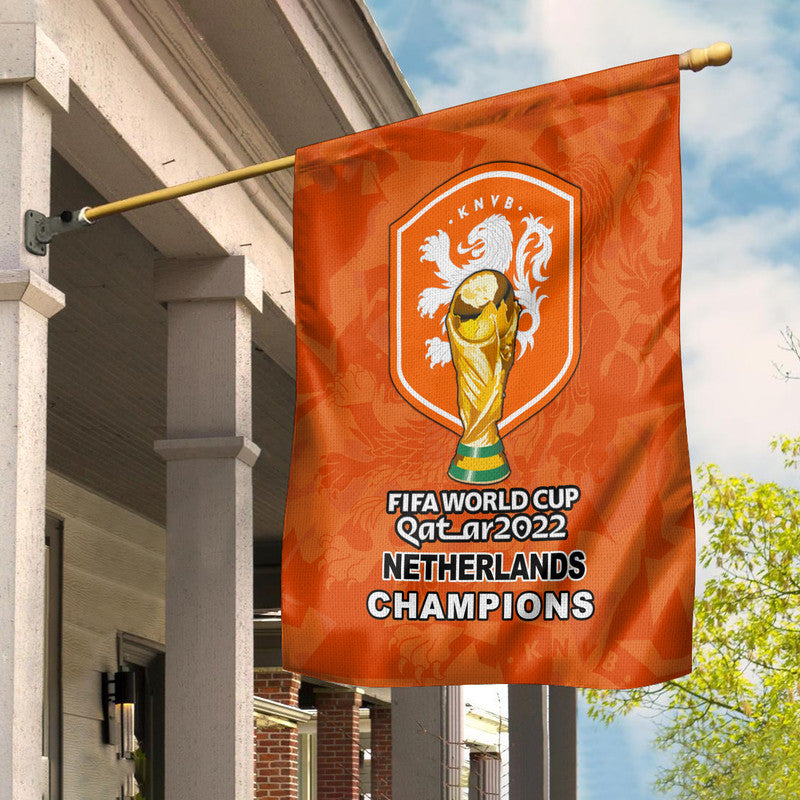 Netherlands Soccer Flag World Cup Champions No.2 LT6 - Wonder Print Shop