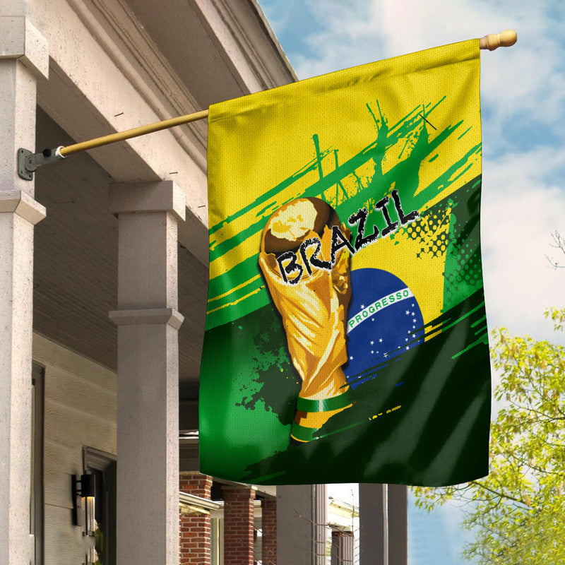 Brazil World Cup Soccer Flag LT6 - Wonder Print Shop