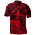 Custom Polynesian Polo Shirt with Hula Girl Unique Style Red LT8 - Wonder Print Shop