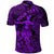 Custom Polynesian Polo Shirt with Hula Girl Unique Style Purple LT8 - Wonder Print Shop