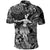 Polynesian Polo Shirt with Hula Girl Unique Style Black LT8 - Wonder Print Shop